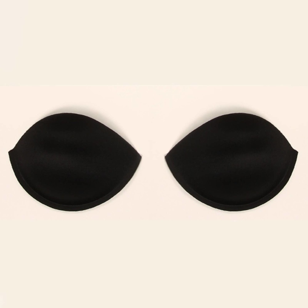 Gel Bra Cups Black Push Up Sew In for Formal Dress Gown NEW